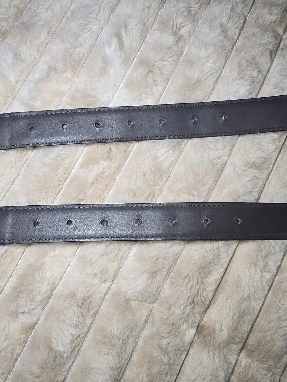 IZOD Boys Canvas Web Belts Lot 2 Size Small 22-24 Navy Khaki Brown Leather